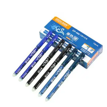 0,5 mm Erasable Pen Refill 0.5 mm Albastru/Negru/Albastru Inchis Cerneală Magic Pix Școală Birou de Scris, Consumabile