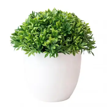 1 buc Plante Artificiale Verde Bonsai Copac Mic de Plante în Ghiveci, Ghivece de Flori False Ornamente Pentru Decor Acasă Hotel Garden Decor