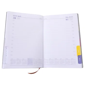 2024 Planificator De Zi Cu Zi Pagina O Zi Din Calendar Agenda A4 Planificator Săptămânal Pentru A Face Lista Notepad Programul Calendare Scris
