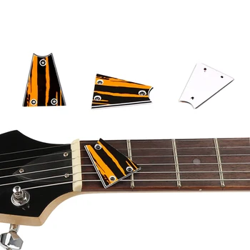 3 Straturi Triunghi Chitara Truss Rod Cover 3 Gaura Truss Rod Placa pentru Chitara Electrica Bass Accesoriu mai multe culori