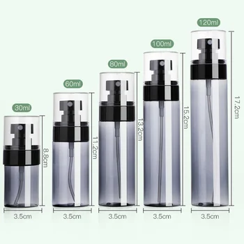 30/60/80/100/120ml Reîncărcabile Parfum Spray Sticla materiale Plastice Atomizare Recipient Gol Lotiune de Fata pentru Hidratare Călătorie Sticla