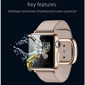 9H 0,2 mm Temperat Pahar Ecran Protector Pentru iWatch Apple Watch 38mm 42mm Duritate Film ceas Inteligent Seria 1 2