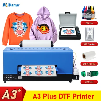 A3 Plus DTF Imprimanta Direct la Film Transfer Imprimanta A3 T shirt de Imprimare Mașină Pentru toate materiale Textile Haine DIY Impresora DTF