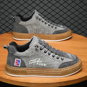 Adidasi Designer de Pantofi pentru Bărbați de Comfort Platforma Vulcanizat Pantofi pentru Bărbați 2024 Nou Tenis Zapatillas Deportivas De Hombres