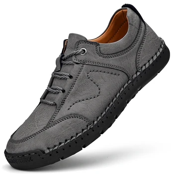 Bărbați de Conducere Pantofi Barbati lucrate Manual Mocasini Barbati de Moda, Pantofi în aer liber Respirabil Pantofi Casual Mocasini de Mari Dimensiuni Adidași