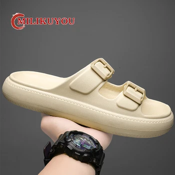 Bărbați Non-Alunecare Slide Acasă de Brand Barbati pentru Femei Papuci de Interior Orginal Unisex Sandale Pantofi Casual EVA slapi de Plaja Barbati Sandale