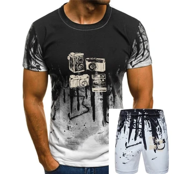Cele mai noi 2020 Tricou Tricou Barbati Mens Camera Tema T-shirt