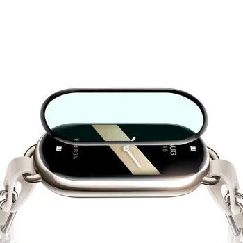 Folie de protectie Potrivit pentru Mi-Band 8 Smartwatch Acoperire Completă Ecran Protector Curbat Marginea Anti-zero Accesorii 2x