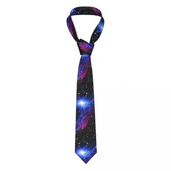 Galaxy Fantezie Nebula Star Cravate Unisex Poliester 8 cm Univers Spațiu Cer Gât Cravata Mens Casual Clasic Accesorii Gravatas