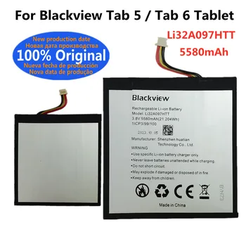 Li32A097HTT Acumulator Nou Pentru Blackview Fila 5 / Fila 6 Tablet PC de Înlocuire Telefon Mobil Batteria 5580mAh