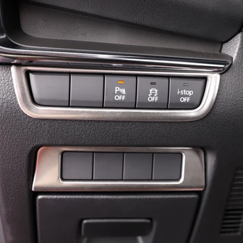 masina assecories Pentru Mazda 3 Axela 2020 2021 2022 Faruri comutator autocolant decorativ butonul cadru interior modificarea