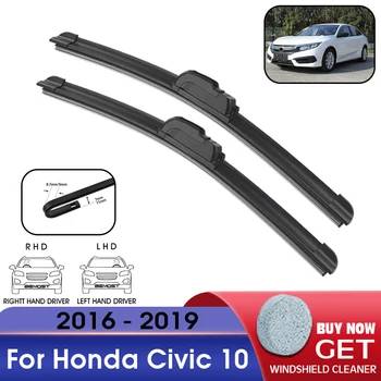 Masina lamela Ferestrei din Față, Parbriz Cauciuc Refill Ștergătoare Pentru Honda Civic 10 2016-2019 LHD / RHD 26