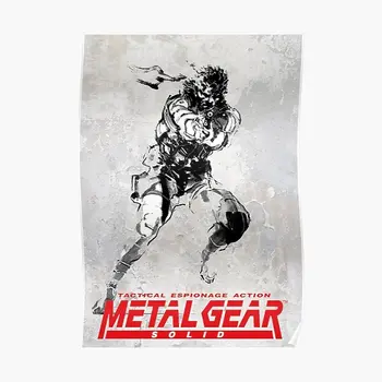 Metal Gear Solid Poster Pictură Murală Poza Acasa Cameră Modernă Art Decor Decor De Perete Print Amuzant Epocă Nici Un Cadru