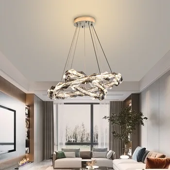 Moderne de lux cristal candelabru LED masă lampă de pandantiv camera de zi dormitor decorative de lumină
