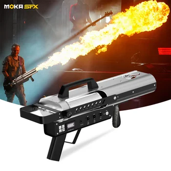 MOKA SFX Portabile Flacără Mașină de Scenă Foc de Arma Aruncător de Flăcări Spray de 3 Metri pentru Performanță DJ Rock Show