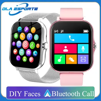 Noul Ceas Inteligent pentru Barbati Femei Bluetooth SmartWatch Telefon Sport Band Fețele de Ceas Personalizat de Control de Muzică Sport Pași Caculating