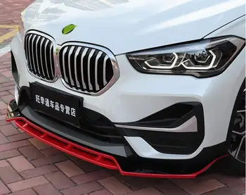 PENTRU BMW X1 F48 F49 2016 2017 2018 2019 2020 2021 2022 FATA BUZA SPOILER BARA REPARTITOARE VÂNT CUȚITUL KIT ABS VOPSEA de CARBON