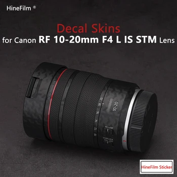 pentru Canon RF10-20F4 Lentile Premium Decal Piele pentru Canon RF10-20mm F4 L is STM Protector de Acoperire de Film de 10-20 F4 Protecție Autocolant