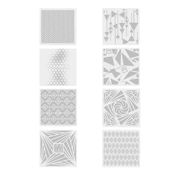 pentru Creatie Mandala Matrita de Plastic Geometrie Drawing Template-uri pentru Masina de Mobilier