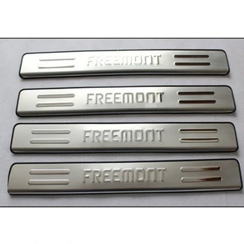 Pentru FIAT Freemont de înaltă calitate Masina de styling din oțel Inoxidabil Pragului de Ușă Scuff Placă panou kick pas protector pragul 2012-2014