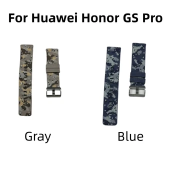 Pentru Huawei Honor GS Pro Camuflaj Ceas de Ceas Curea de Înlocuire Accesoriu 22MM Latime Nailon Țesute Watchband