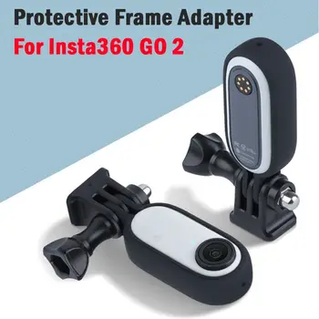 Pentru Insta 360 Merge cu 2 Accesorii 1/4 Filet Stabilizator Adaptor Negru Capac de Protecție Cadru Caz pentru Insta360