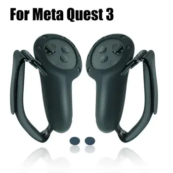 Pentru Meta Quest 3 Controler de Joc Mâner Capac de Protectie de Silicon Anti-alunecare, Anti-toamna Caz Pentru Quest3 VR Accesorii
