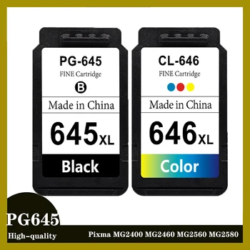 Pg645 Cl646 Cartuș de Cerneală PG-645 CL-646 de schimb compatibile pentru imprimanta Canon Pixma MG2400 MG2460 MG2560 MG2580 MG2960 MG2965 printer