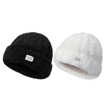 Plus Pălărie Tricotate Cald Iarna Caciula Cap Craniu Capac pentru Funcționare, Schi, Ciclism