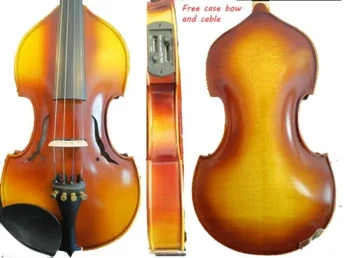 realizate manual stil Baroc, de culoare maro electric vioara 4/4 +Acustice vioară #11699