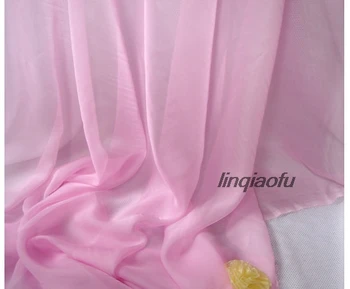 Simulare de mătase sifon tesatura tifon Haine DIY manual rochie de mireasa tesatura