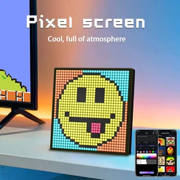Smart LED Pixeli Veioza APLICAȚIE de Control Programabile Ecran DIY Model de Text Animație Rama Foto Home Decor Cameră Joc