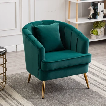 Stil American singură persoană canapea scaun, tesatura de artă, unitate mică, lumina lux, living, modern și simplu Nordic hotel de cafea