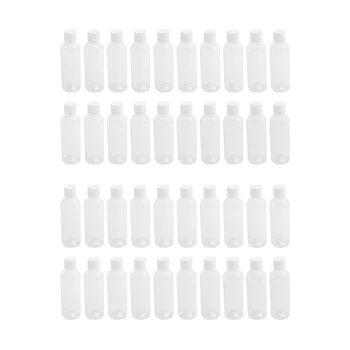 Top de Vânzare 40 de Piese, 100 ml de Plastic, Sticle de Șampon Sticle de Plastic Pentru a Călători Container Pentru produse Cosmetice Lotiune