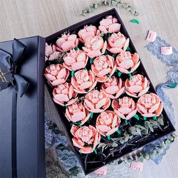 Trandafiri artificiale Flori Bloc Buchet Mici Particule Compatibil cu Asamblate Flori Cadou de Vacanță a Crescut Serie Aldult