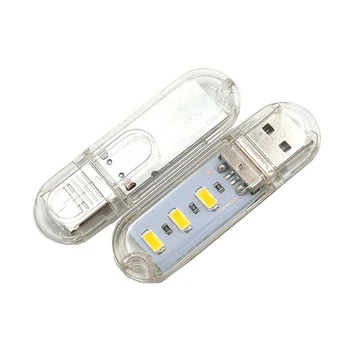USB LED Lumina 5V Usb Lampa Calculator de Putere Mobil de Încărcare Lumină de Lectură Mini Carte Lămpi Dormitor Birou Veioza de Iluminat