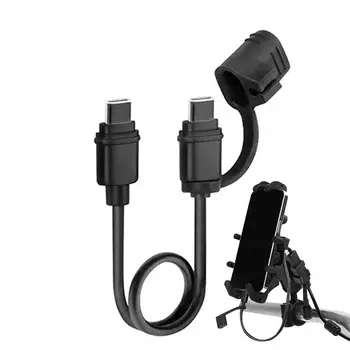 USB Încărcător Cablu de Economisire a energiei Impermeabil Dual USB de Încărcare Cabluri Universale Accesorii pentru Motociclete în condiții de Siguranță de Protecție Pentru Tablete