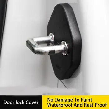 Ușă de Blocare Braț de Protecție Protector Capac Dop Catarama Capac Anti-Rugina Interior Accesorii pentru Ford Mustang 2015-2020
